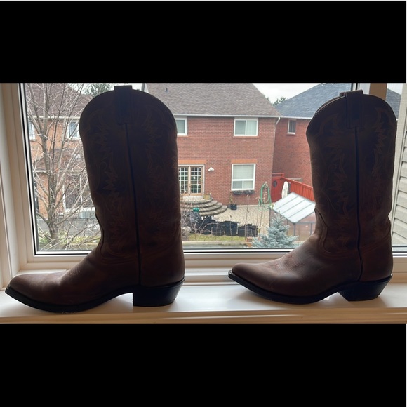 Mens size 9.5 cowboy boot - Picture 2 of 7